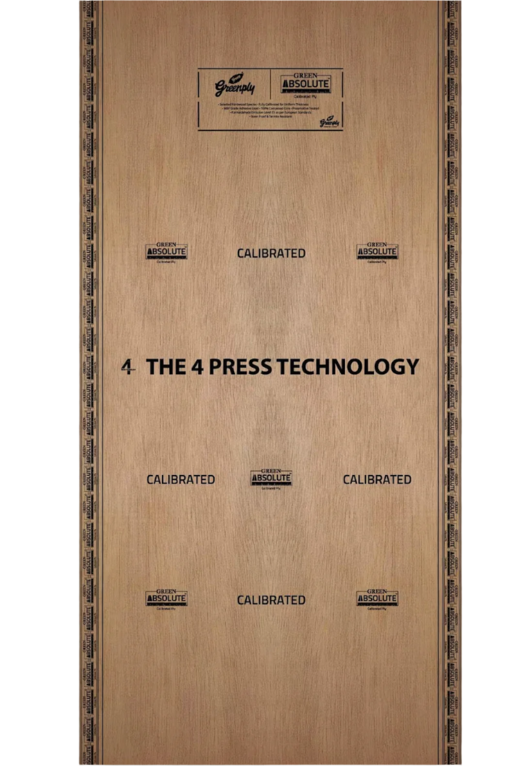 Greenply Absolute Green Calibrated Plywood, 16mm, 8'x4'