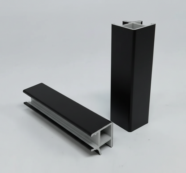 Ebco PVC Skirting Joints 100mm Black - Corner, Straight & End Joints ...