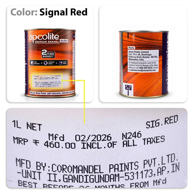 Asian Paints Apcolite Premium Glossy Enamel