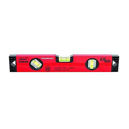 Freemans Spirit Level, Aluminium, Magnetic, 30cm