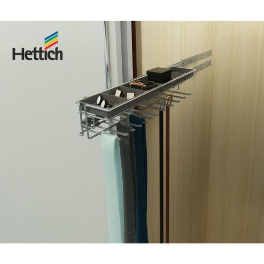 Hettich Cargo Tie & Belt Pull Out Wardrobe Accessory