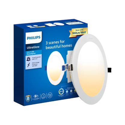 Philips Ultra Glow 3-in-1 LED Downlight