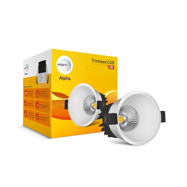 Wipro Alpha Trimless COB LED Spotlight I Homerun, Bangalore