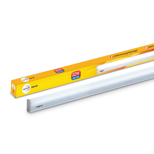 Wipro Garnet LED Batten (4ft, Cool Daylight)