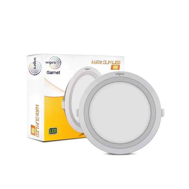 Wipro Garnet Wave Slim Recessed LED Panel, Round I Homerun, Bangalore