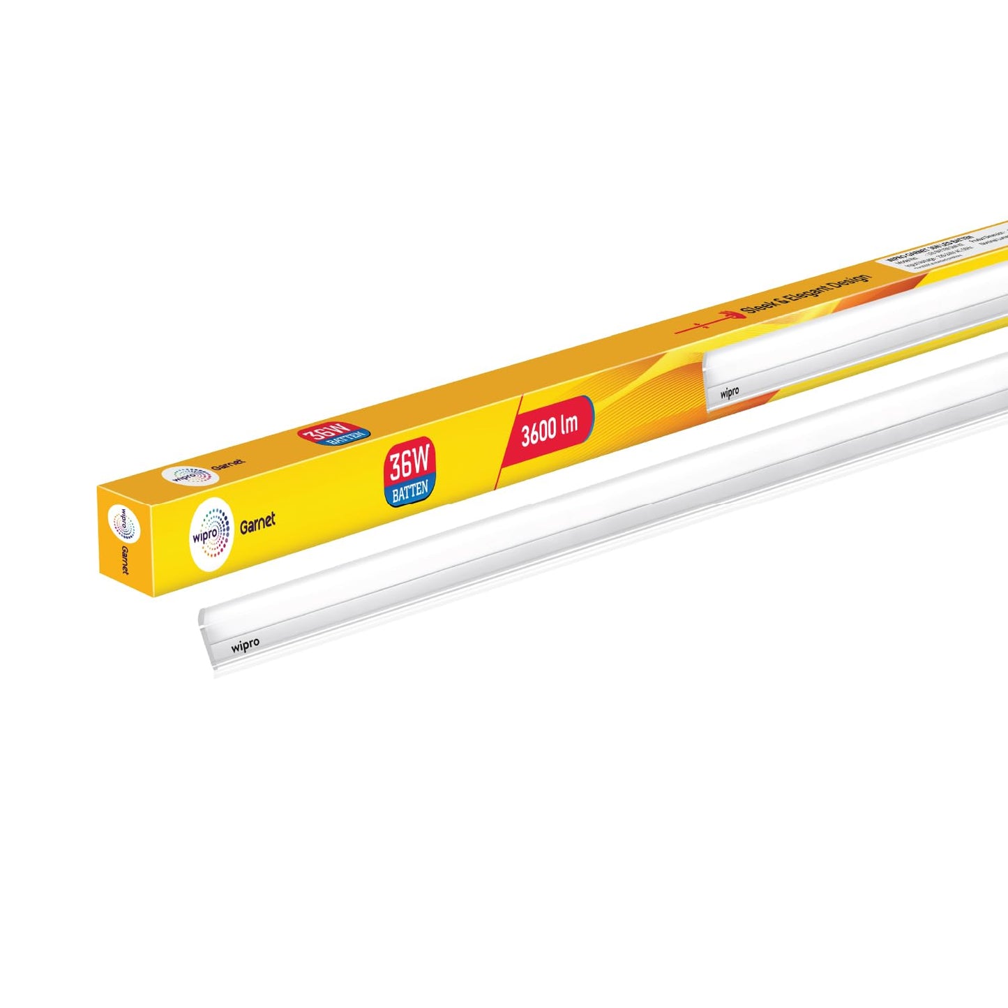 Wipro Garnet LED Batten (4ft, Cool Daylight)