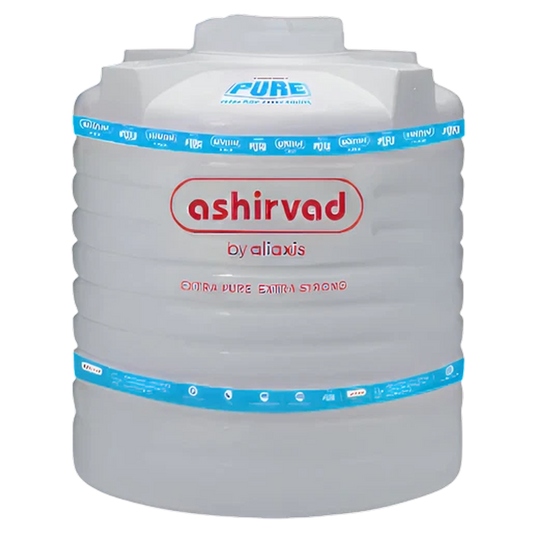 Ashirvad 3 Layer Overhead Tank, White