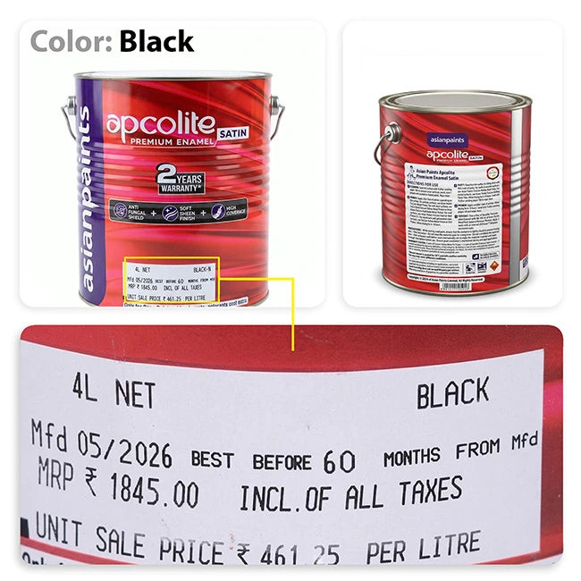 Asian Paints Apcolite Premium Satin Enamel