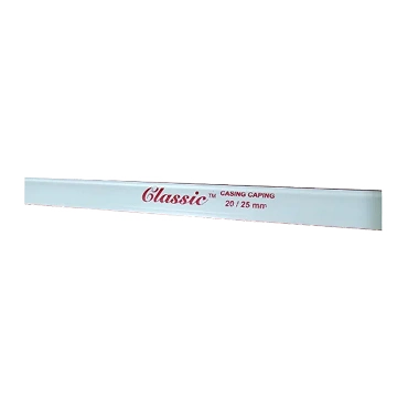 Classic PVC Casing Capping, White, 2m Length | HomeRun, Bangalore