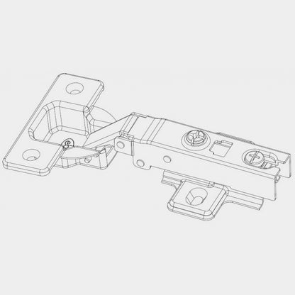 Ebco Soft Close Hinges, 1 Set (2 Nos)