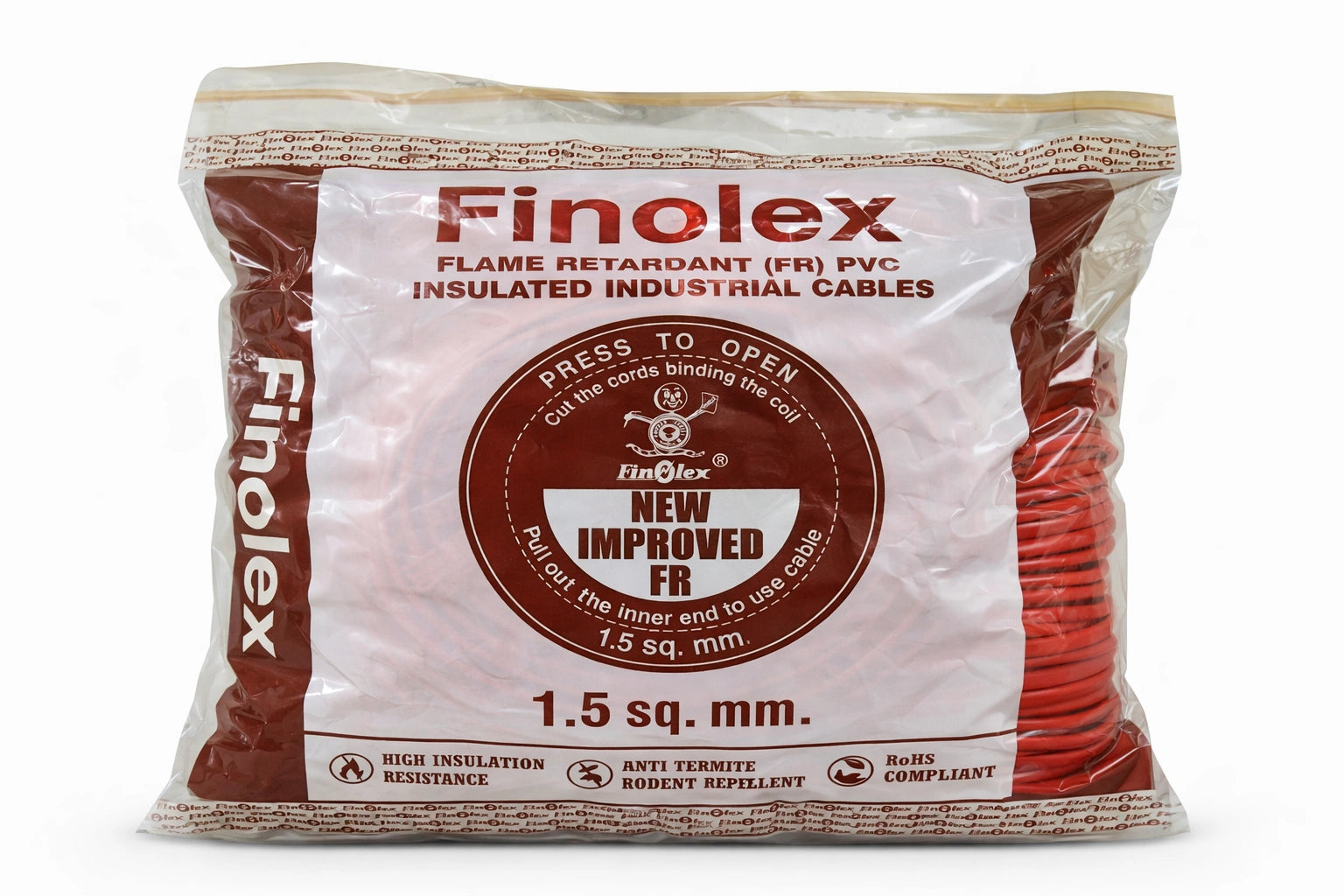Finolex FR (Flame-Retardant) Wire (200/300 meter) | HomeRun, Bangalore