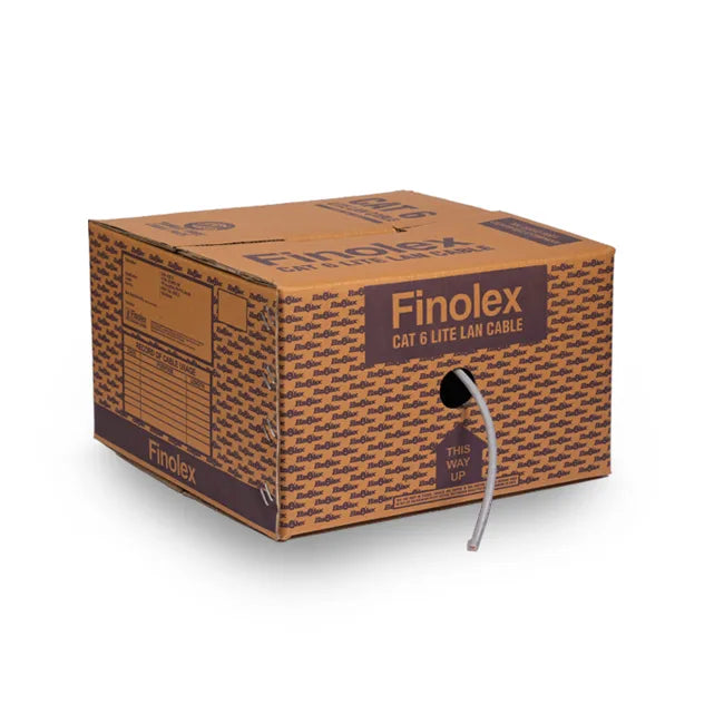 Finolex CAT 6 Lite LAN Cable, 100m Coil I Homerun, Bangalore