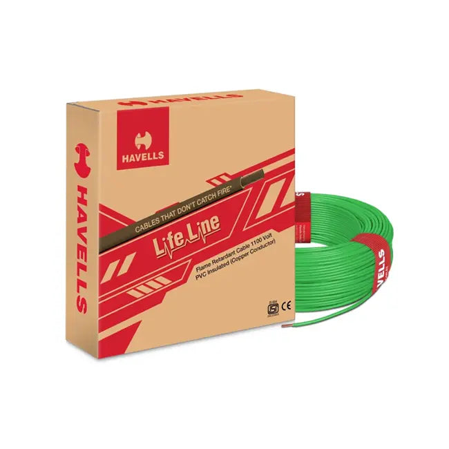 Havells Lifeline FR PVC Insulated Flexible Cable, 180m