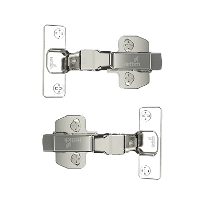 Enjoy the silent luxury of soft-closing cabinets with genuine Hettich Soft Close Hinges. The premium choice for a peaceful home, with fast 60-min delivery in Bengaluru using HomeRun.