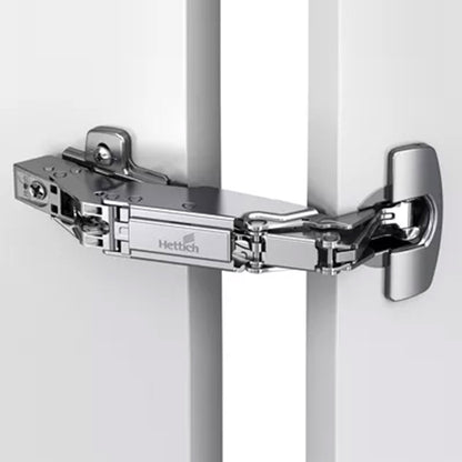 The perfect solution for your corner cabinets. Genuine Hettich Sensys 165° Soft Close Hinges offer a wide opening and zero protrusion for full access to internal drawers. Fast 60-min delivery in Bengaluru using HomeRun.