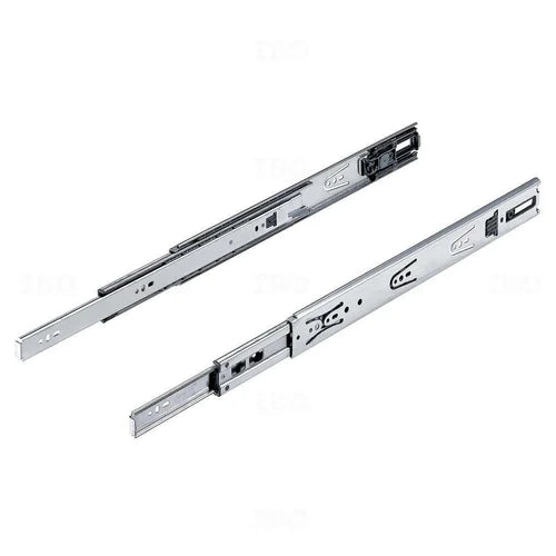 Hettich KA 4732 Telescopic Channel, Soft Close, 35 kg Capacity, Zinc