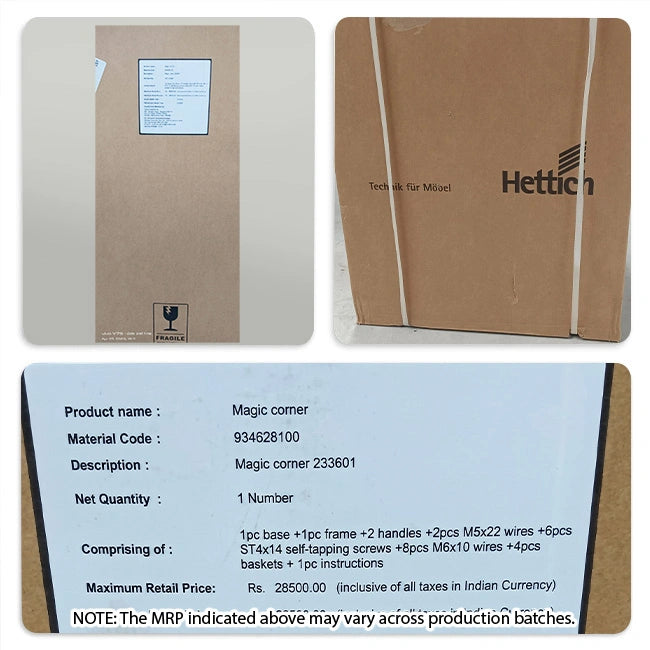 Hettich Universal Magic Corner Double Pullout