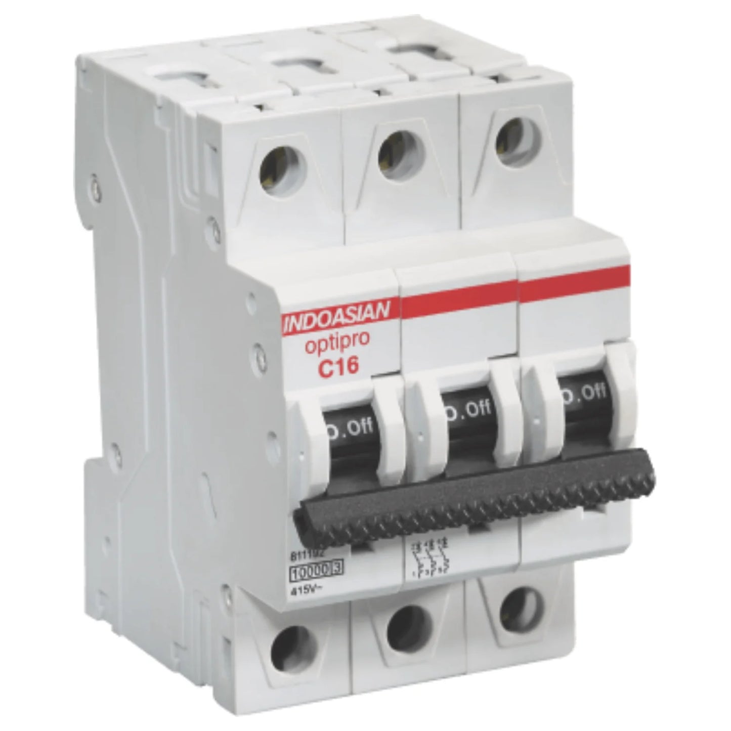 IndoAsian Caretron Miniature circuit breaker MCB - C curve