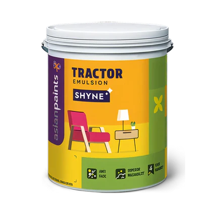 Asian Paints Tractor Emulsion Shyne,Base White | HomeRun, Bangalore