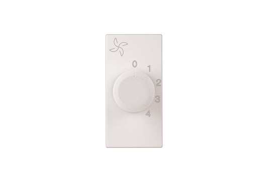 Legrand Myrius NextGen Fan Regulator, 100 Watts, Classic White, 1 Module