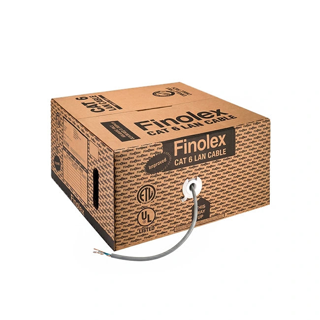 Finolex CAT6 LAN Cable, 100m Coil