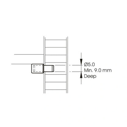 Ebco Cabinet Shelf Support Pin