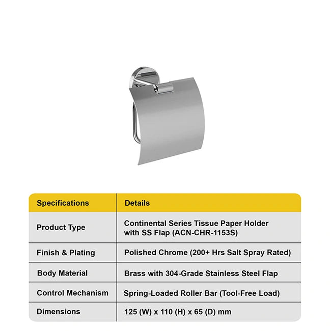 Jaquar Continental Tissue Paper Holder | HomeRun, Bangalore