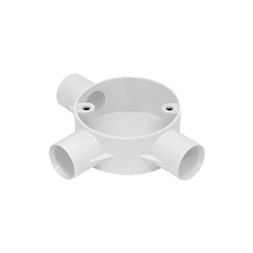 VIP PVC Surface Junction Box with Lid and Screw - HomeRun - 21.00