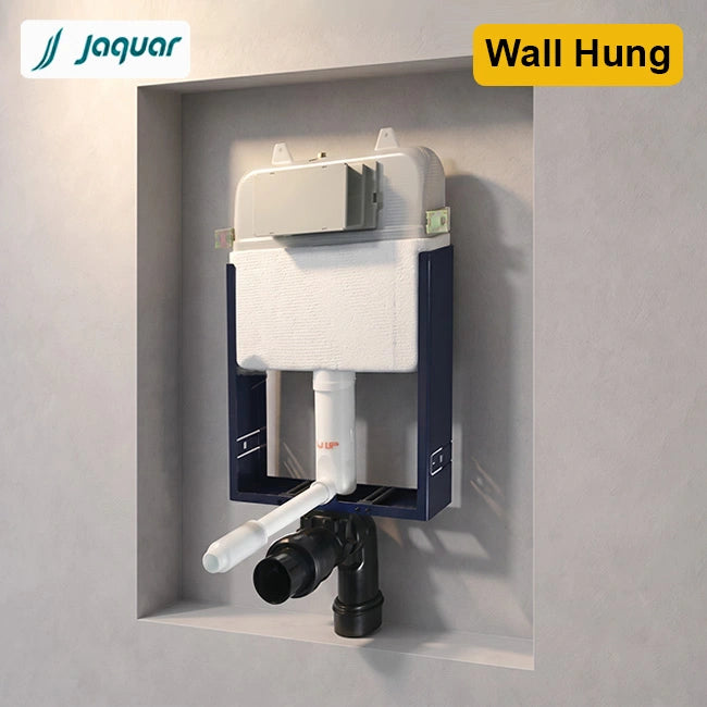 Jaquar Single Piece Slim Concealed Cistern, S-Type, Floor mount, Wall mount I Homerun, Bangalore