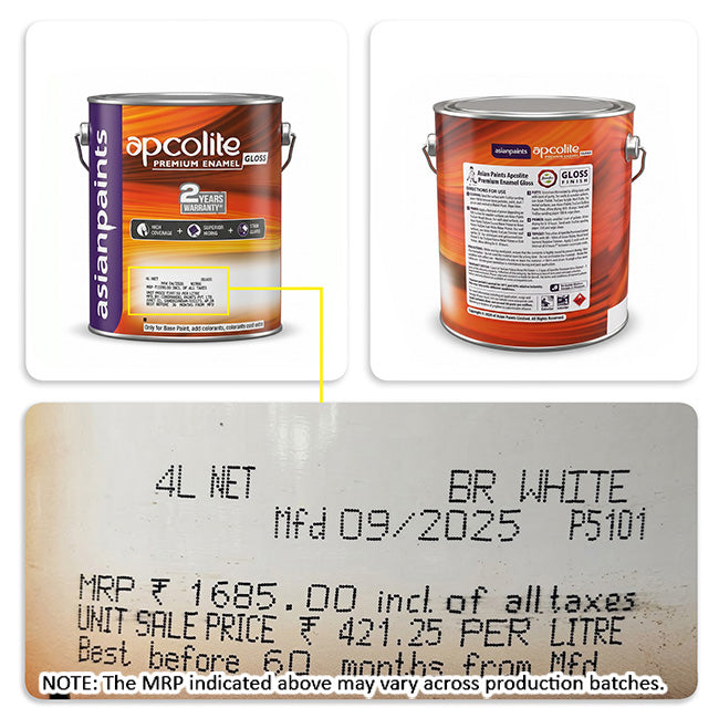 Asian Paints Apcolite Premium Glossy Enamel
